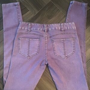 Free People light Purple Skinny Jeans